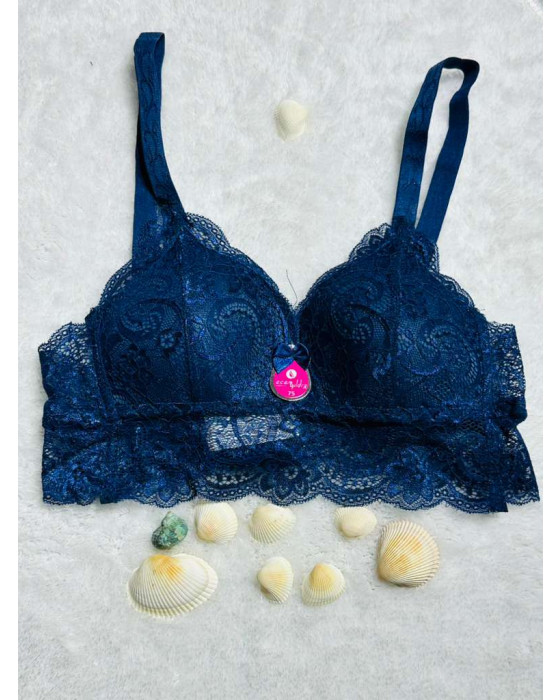 Üçgen Dantel Bralet İçi Boş Sütyen-MV-ST09